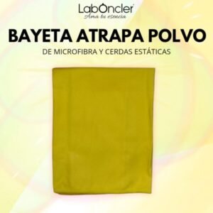 BAYETA ATRAPA POLVO MICROFIBRA Y CERDAS ESTÁTICAS
