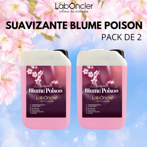 PACK DOBLE SUAVIZANTE Blume Poison Laboncler