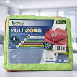PACK BAYETAS MICROFIBRAS BAYECO 40X35 (4 UNDS.)